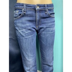 Dre Low Rise Boy Friend Rag And Bone Womesn Jeans Size 27 / 28 Croped